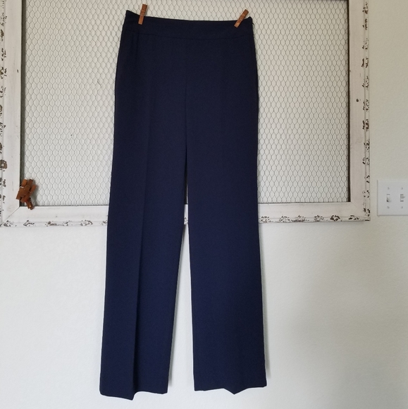 Banana Republic Pants - Banana Republic Navy Blue Wide Leg Women Trousers